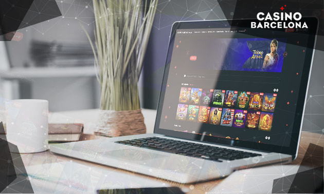 Una persona jugando en Casino Barcelona.