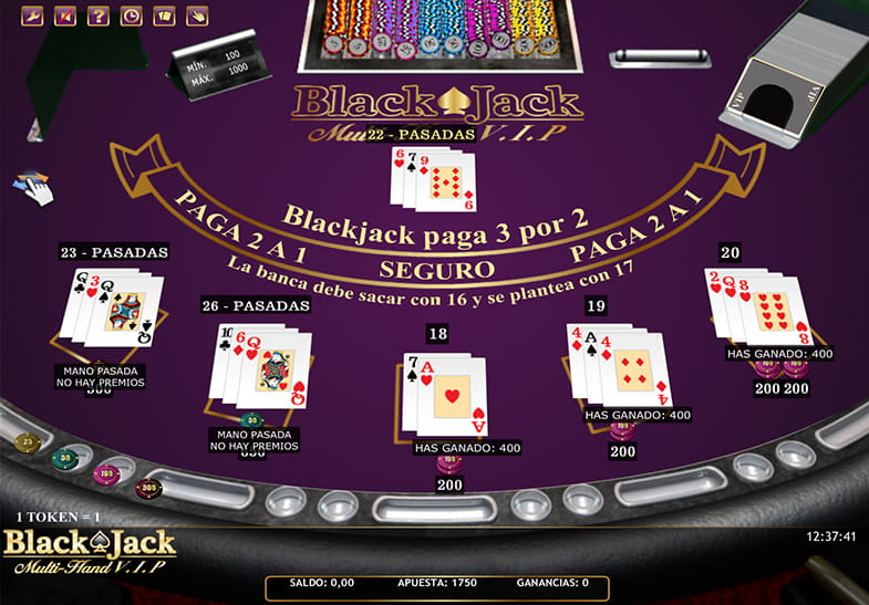 Jugadas VIP de Blackjack