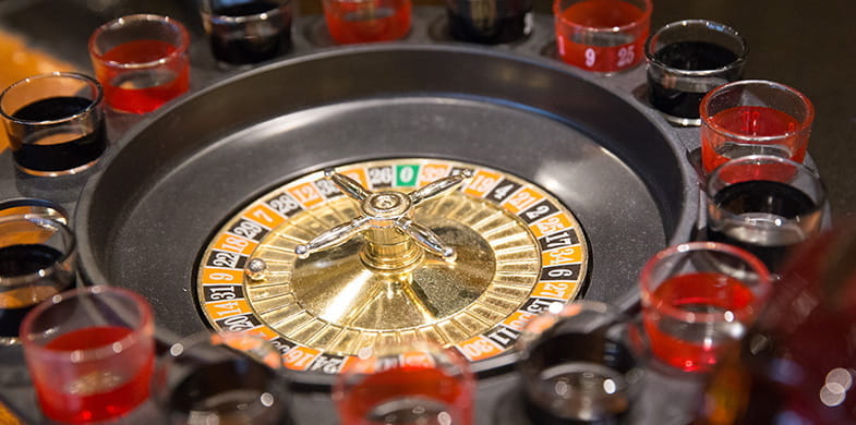 Ruleta de chupitos.