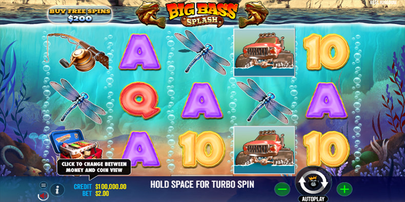 Tragaperras Big Bass Splash de bet365